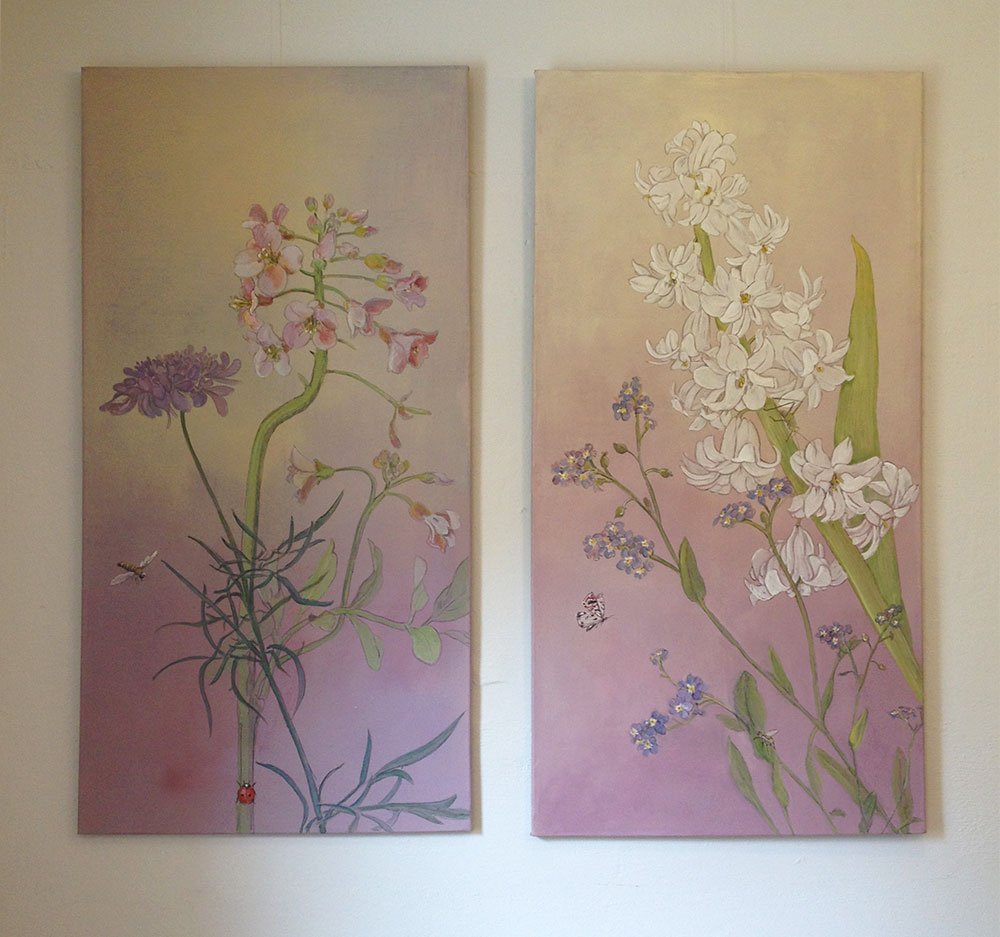 Bild Blumenpaar atelierwandlungen