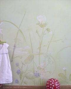 Kinderzimmer Wandmalerei Märchen
