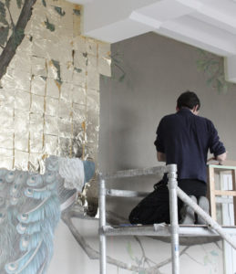 wandvergoldung gold leaf