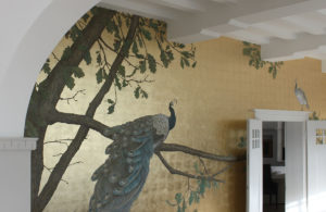 wandgestaltung blattgold Atelier Wandlungen