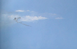Wandbespannung, atelier wandlungen, himmel, malerei, kunst, art