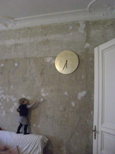 Wanduhr, atelier wandlungen berlin